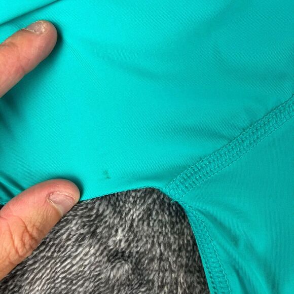 BloqUV Hoodie Dress Long Sleeve Teal Cover-Up USA Women's M Lightweight Swim - Picture 7 of 11